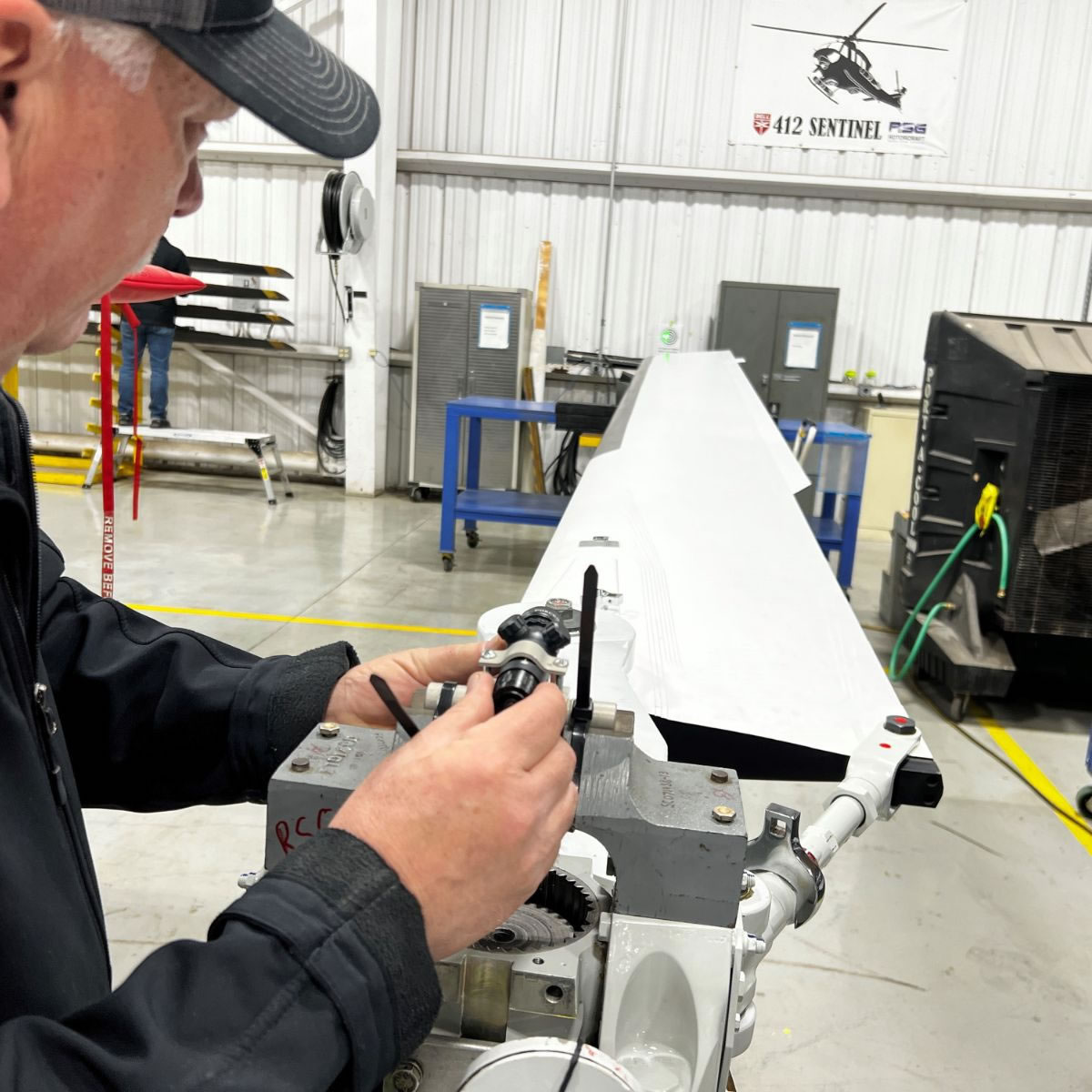 Precision in Progress The RSG Maintenance Team Perfects Huey Blades